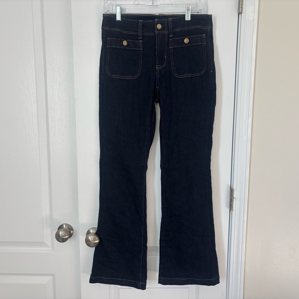 American Eagle Next Level Stretch Kick Bootcut Jeans - Size 8